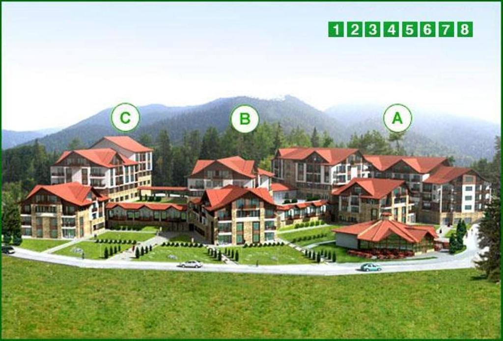 Ferienwohnung Semiramida Gardens Samokow Exterior foto